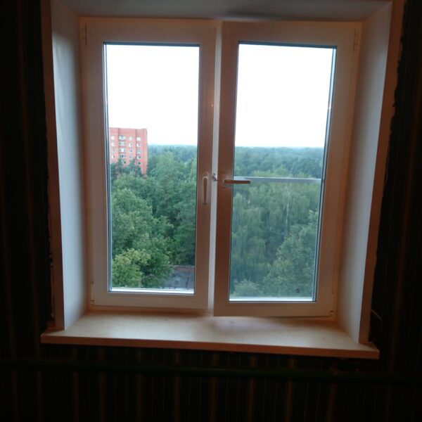 Двухстворчатое окно в Москве